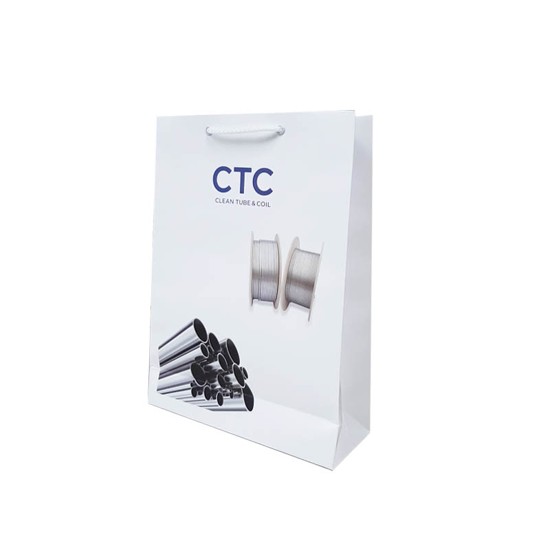 CTC쇼핑백/180스노우/무광코팅 원색4도/백색아일렛+백색브레이드끈/S0526