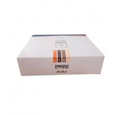 천하장삼 합지E골편면+로얄350 원색4도 에폭무광코팅/B0277