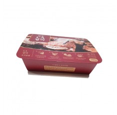 양념LA갈비 띠지 /스노우화이트250/원색4도/양면무광/단면접착/B0280