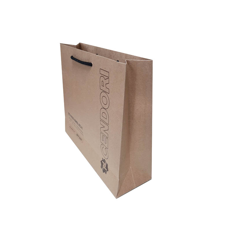 크라프트200g친환경 쇼핑백 /별색1도/검정스판/S0531